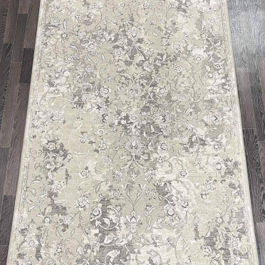 Ковер бельгийский 690026555 Fresco Palazzo (PP Heatset Высокоплотный, бежевый, серый)