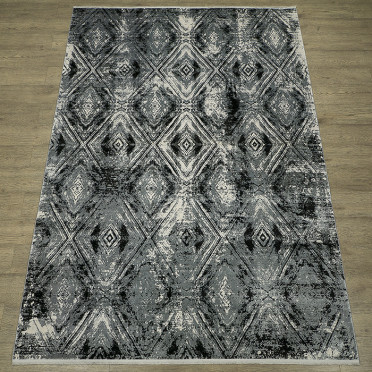 Ковер ДИЗАЙН M276H ЦВЕТ BLACK / C_DGREY
