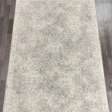 Ковер бельгийский 690206555 Fresco Palazzo (PP Heatset Высокоплотный, серый)