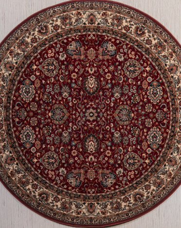 Ковер бельгийский 4362-302 KASHQAI Shapur (Шерсть, красный)