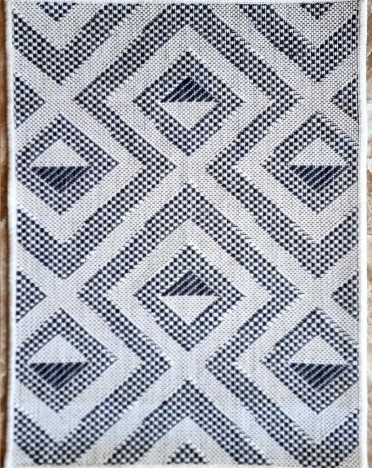 Ковер белорусский E4279A3 циновка (Полипропилен, синий, серый)
