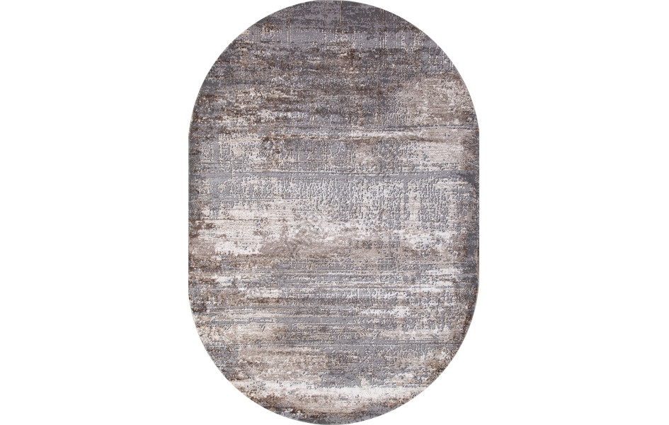 Ковер 04050C - GREY / BROWN - Овал ARMINA