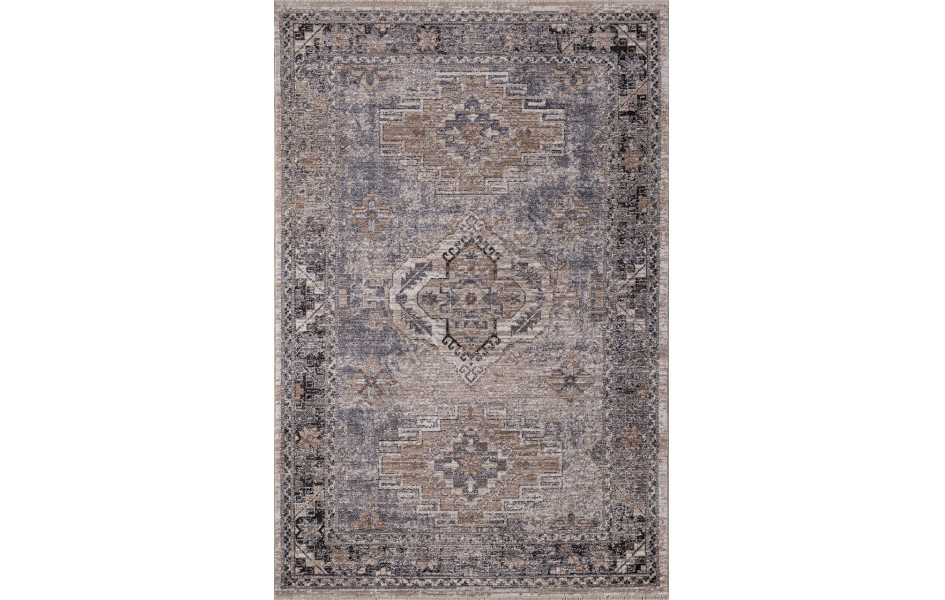 Ковер 35016 - 095 GREY - Прямоугольник - коллекция BALTIMORE