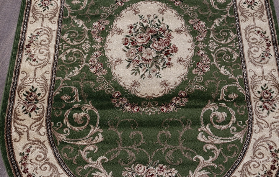 Ковер D066 - GREEN - Овал COLIZEY
