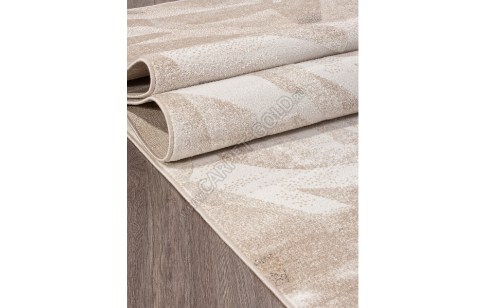 Российский ковер D989 - BEIGE - Прямоугольник - коллекция NATUREL