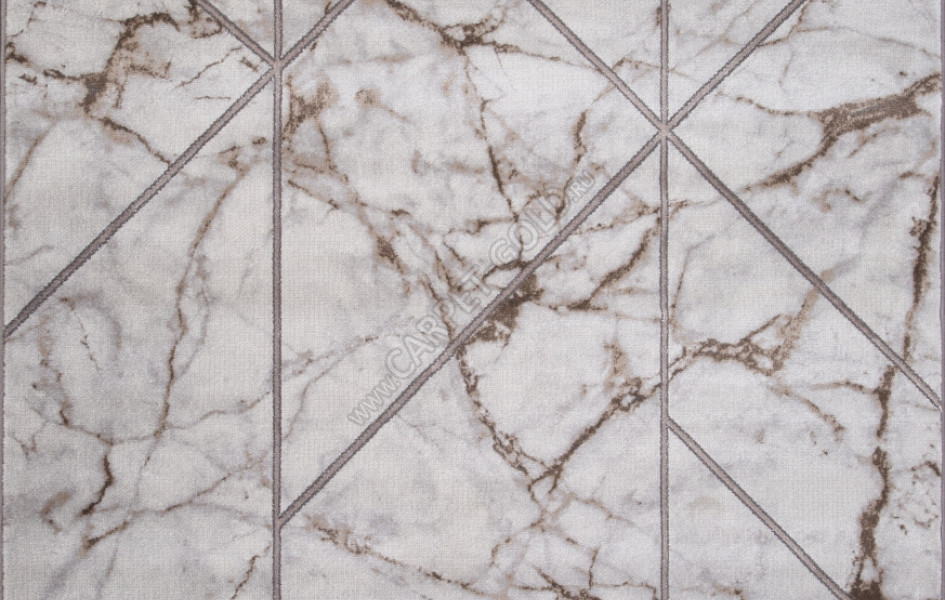 Ковер 3391 - GRAY-BEIGE - Прямоугольник - коллекция GRAFF