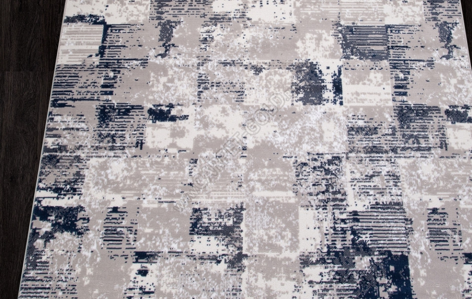 Ковер 8673 - GRAY-BLUE - Прямоугольник - коллекция RICHI