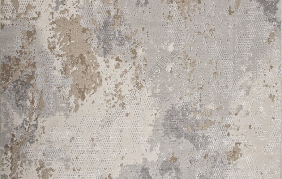 Ковер F171 - CREAM-GREEN - Прямоугольник - коллекция LIMAN
