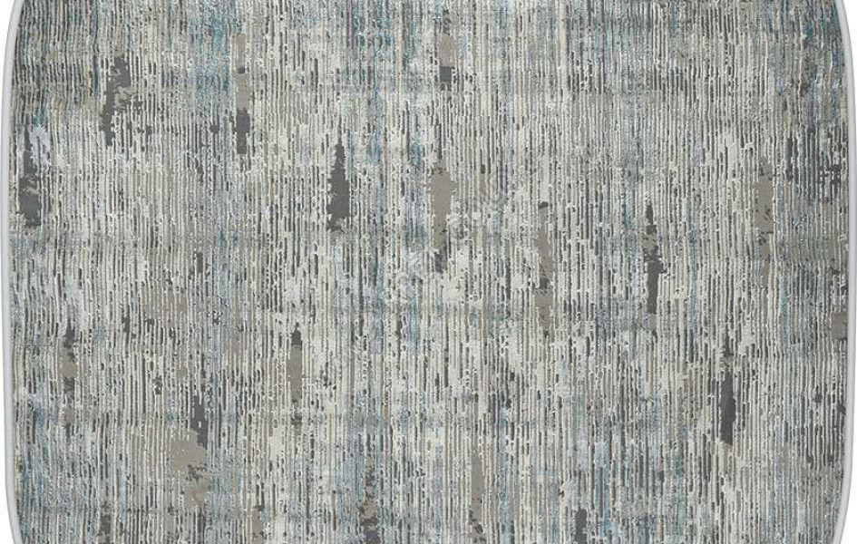 36866A OVAL BLUE / L.GREY Amber