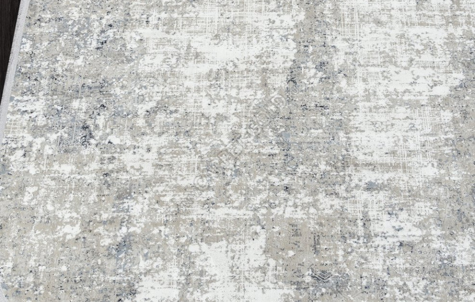 Ковер D662BC - BEIGE / L.GREY - Овал - коллекция LORENZO