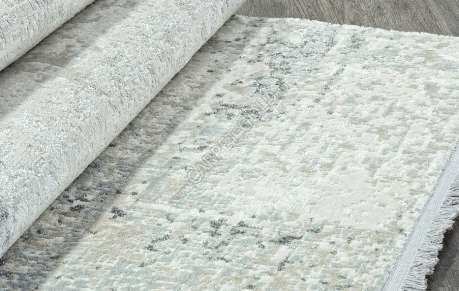 Ковер 26762A - CREAM / L.GREY - Прямоугольник - коллекция RUBI