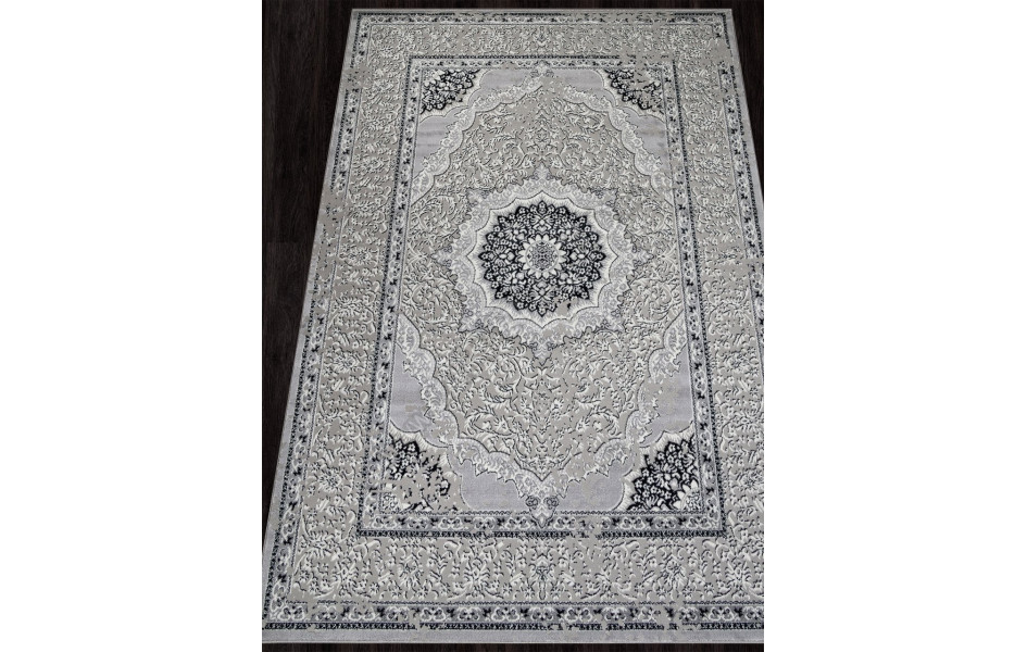 Ковер F294 - DARK GRAY - Прямоугольник - коллекция PALERMO