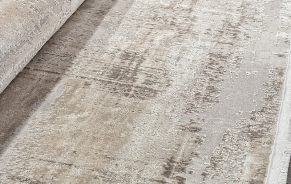 Ковер A156ASS - GREY / L.BEIGE - Прямоугольник - коллекция EMPEROS OLIMPOS