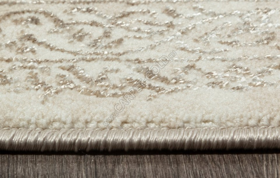 Ковер F569AC - CREAM / KAHVE - Прямоугольник - коллекция MIKONOS
