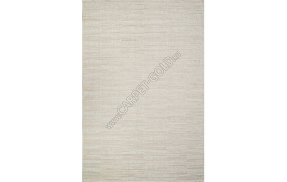 Ковер D332A - KREM COKEN / HEATSET KREM - Прямоугольник - коллекция TURIN