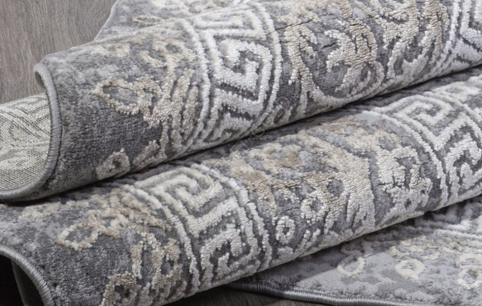 Ковер 04073C - GREY / BROWN - Круг - коллекция ARMINA