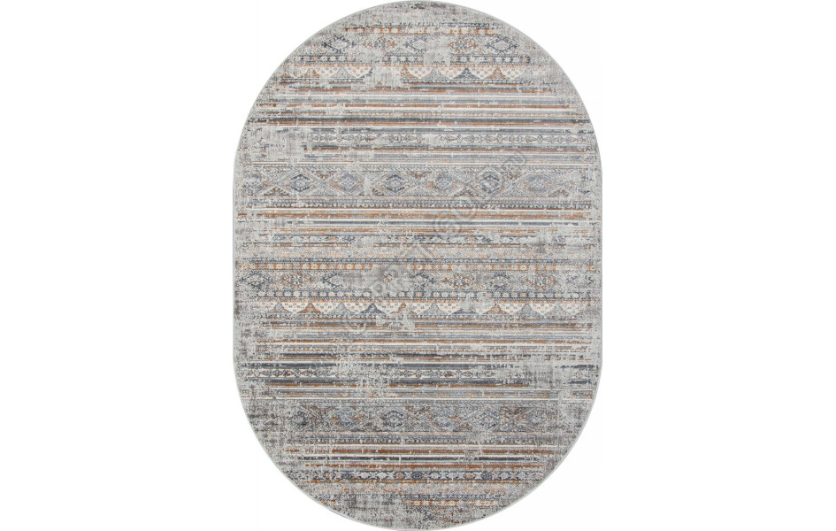 Ковер F260 - ORANGE - Овал - коллекция ZUMMA