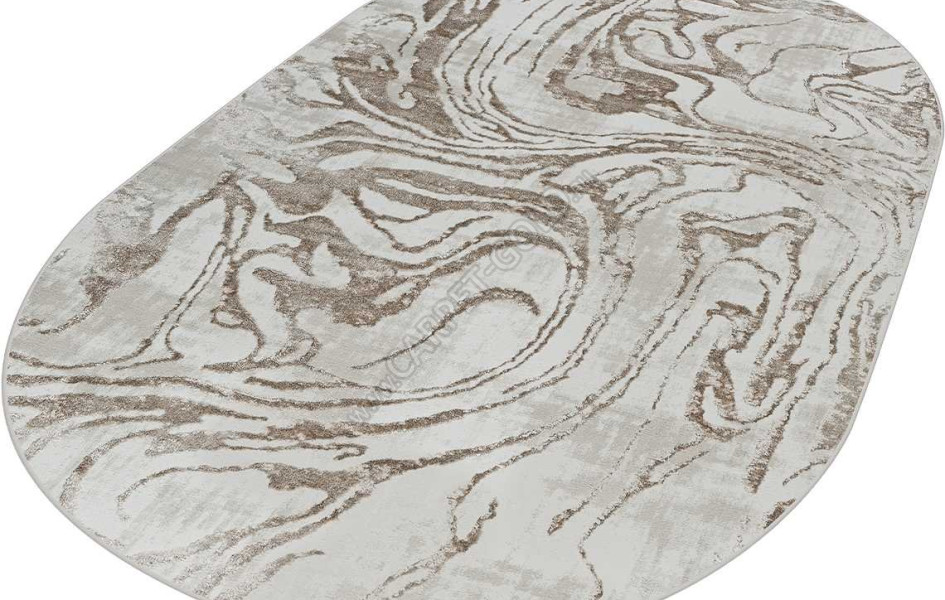 38893A OVAL BEIGE FLS / CREAM FL Olimpos