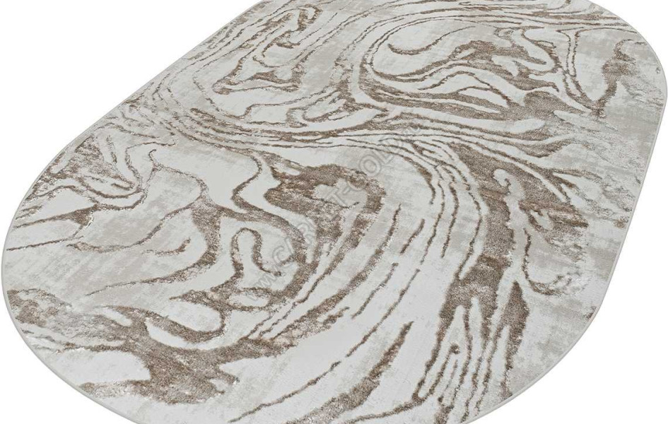 38893A OVAL BEIGE FLS / CREAM FL Olimpos