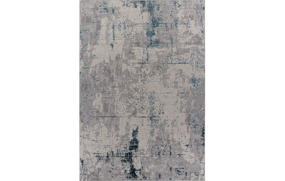 Ковер F169 - CREAM-D.BLUE - Прямоугольник - коллекция LIMAN