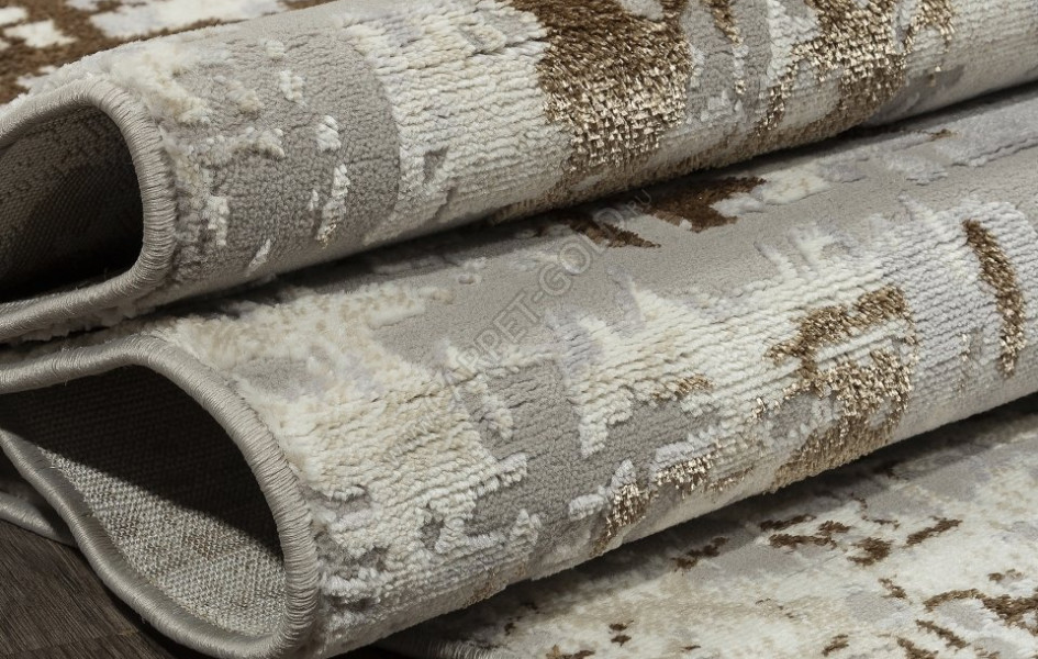 Ковер F284 - BEIGE-GREEN - Овал - коллекция PALERMO