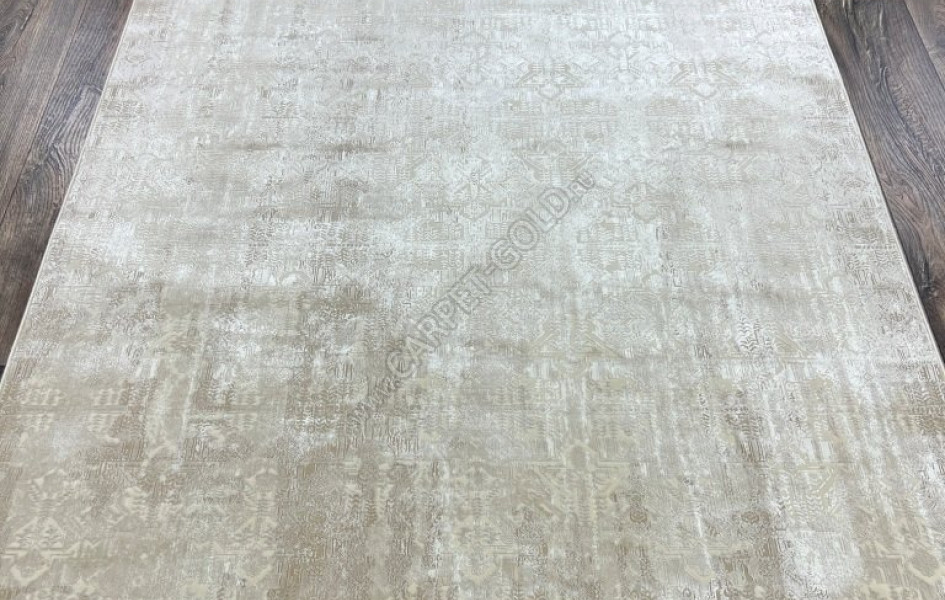 Иранский ковер Paris 4147 WHITE из бамбукового шелка