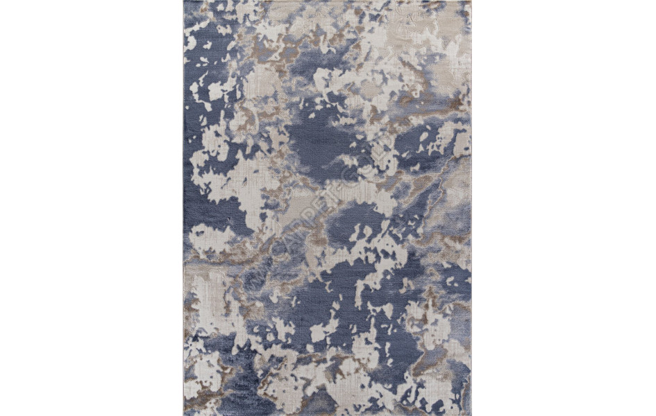 Ковер O1125 - 730 BEIGE / BLUE - Прямоугольник - коллекция SAMIRA