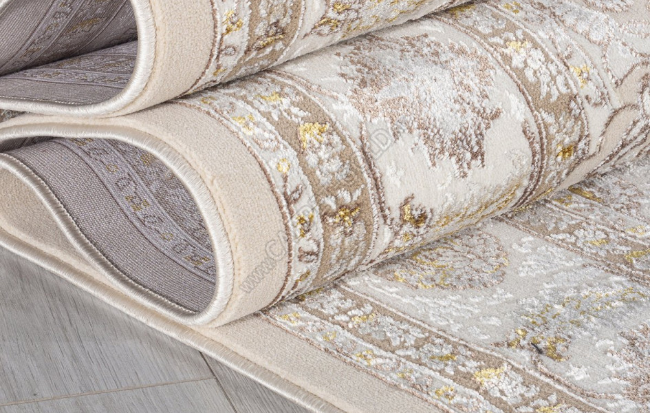 Ковер A050B - L.BEIGE / CREAM - Прямоугольник - коллекция ZARINA