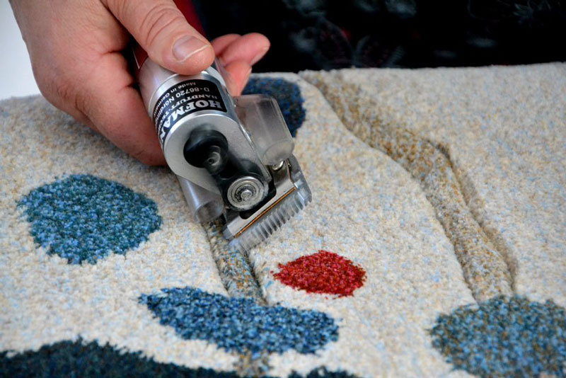 Стрижка тафтингового ковра